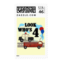 Everyday Heroes 4th Birthday Stamp
