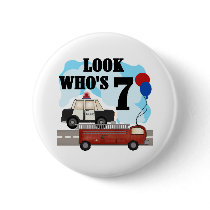 Everyday Heroes 7th Birthday Buttons