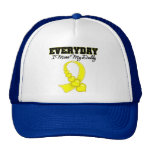 Everyday I Miss My Daddy Military Mesh Hats Everyday I Miss My Daddy Military Mesh Hats