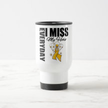 Everyday I Miss My Hero Appendix Cancer Mug