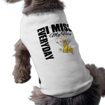 Everyday I Miss My Hero Childhood Cancer Pet Shirt