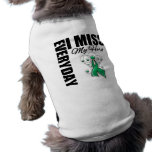 Everyday I Miss My Hero Liver Cancer Dog Clothing