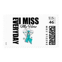 Everyday I Miss My Hero Ovarian Cancer Postage