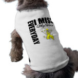 Everyday I Miss My Hero Sarcoma Doggie Shirt