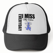 Everyday I Miss My Hero Stomach Cancer Hats