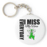 Everyday I Miss My Hero v2 Kidney Cancer Key Chain