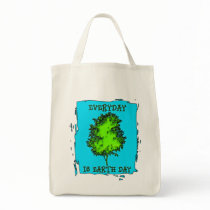 EVERYDAY IS EARTH DAY bags by dgpaulart EVERYDAY IS EARTH DAY bags