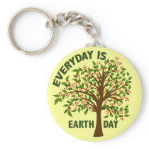EVERYDAY IS EARTH DAY KEYCHAIN