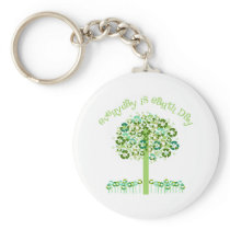 Everyday Is Earth Day Tees and Gifts Keychains