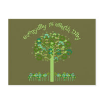 Everyday Is Earth Day Tees and Gifts Post Cards