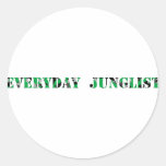 Everyday Junglist (Green) Sticker