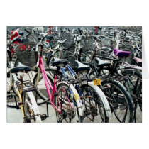 Everyday Life in China I: Bicycles Parked cards by mpadilha Everyday Life in China I: Bicycles Parked cards