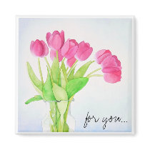 Everyday Tulips magnet by ditayhoff Everyday Tulips magnet