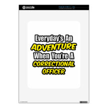 Everyday's An Adventure .. Correctional Officer iPad Decals