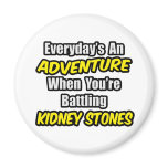 Everyday's An Adventure...Kidney Stones magnets