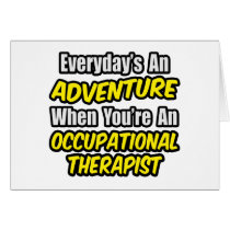 Everyday's An Adventure...Occu Therapist cards
