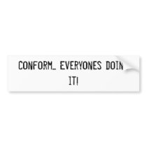 Everyone bumper stickers