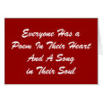Everyone Has a Poem Card card