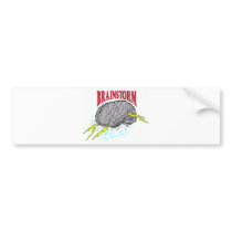 everyone has brainstorms. bumper sticker