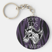 Everyone is a warrior.png keychain