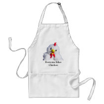 Everyone Likes Chicken Apron