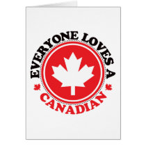 Everyone Loves a Canadian! cards