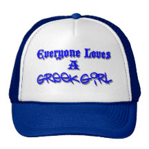 Everyone Loves A Greek Girl Hat