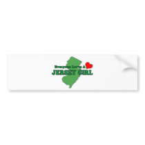 Everyone Loves a Jersey Girl Bumper Stickers