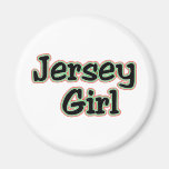 Everyone Loves a Jersey Girl Fridge Magnets