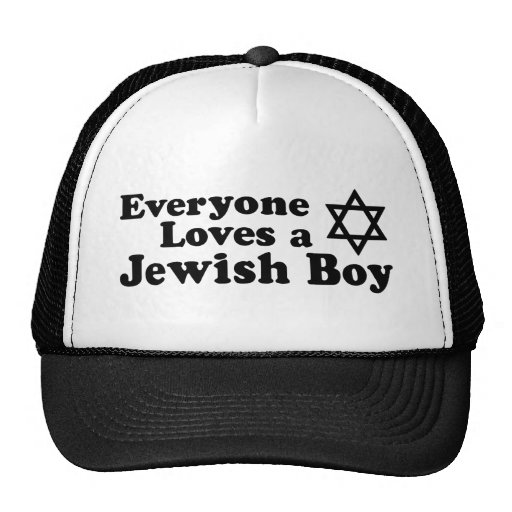 Everyone Loves a Jewish Boy Trucker Hats