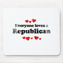Everyone loves a Republican Faded.png mousepads
