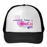 "Everyone loves a SoCal Girl" Hats