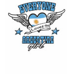 Everyone loves an Argentine girl Tee Shirts