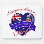 Everyone loves Cayman island girl Mouse Pads