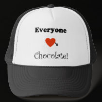 Everyone Loves Chocolate Hat hats