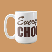 Everyone Loves Chocolate mugs