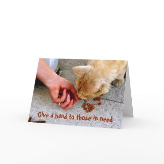 Everyone needs a hand at times ! card