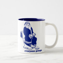 Everyone Poops Coffee Mugs