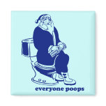 Everyone Poops magnets