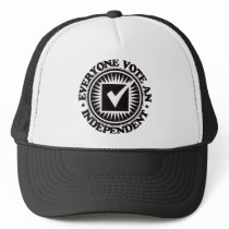 Everyone Vote An Independent hats