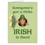 Everyone's got a little Irish Cards