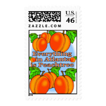 Everythin in Atlanta is Peachtree Stamp