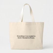 Everything and Prison Canvas Bags