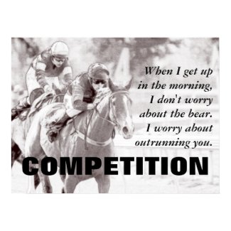 Everything between us becomes a competition (L) print