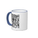 Everything Happens black Mug