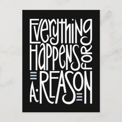 everything happens for a reason carriage