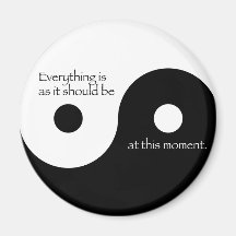 Everything Is As It Should Be Fridge Magnet