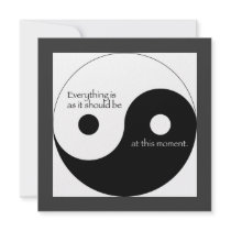 Everything Is As It Should Be invitations by livingzen Everything Is As It Should Be invitations