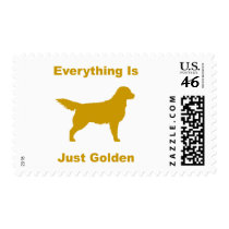 Everything Is Just Golden Stamp
