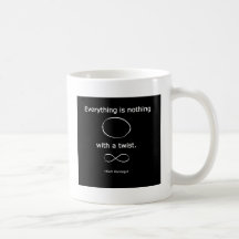 Everything is Nothing with a twist solidchainwear Coffee Mug